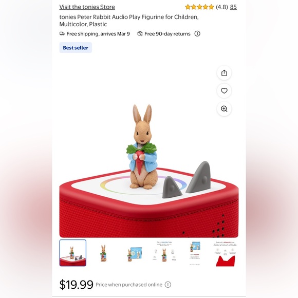 Peter Rabbit Tonies - Picture 2 of 3